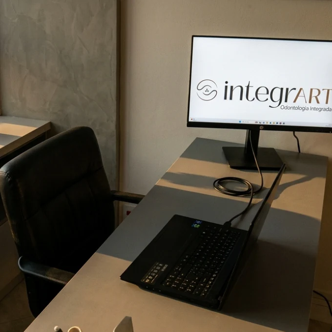 Área de planejamento digital da Clínica Integrart