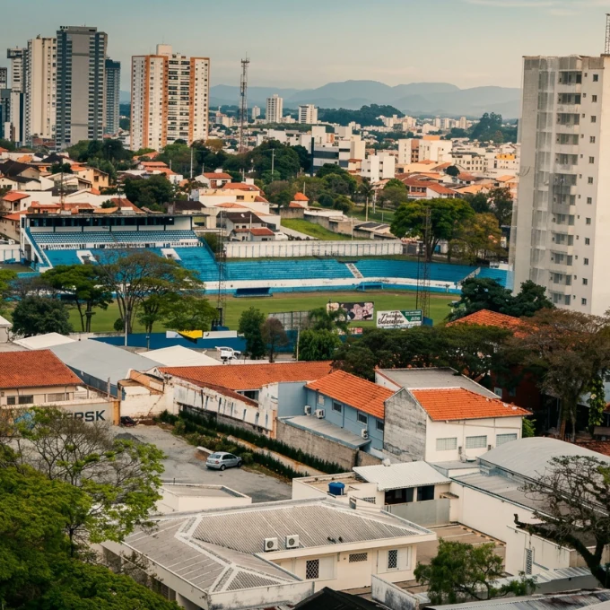 Vista de Taubaté a partir da Clínica Integrart